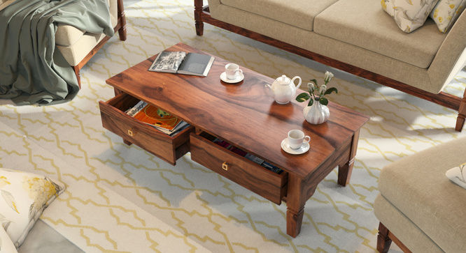 Malabar Storage Coffee Table(Teak)